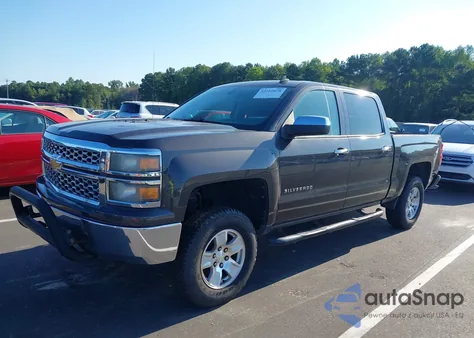 2014 Chevrolet Silverado 1500 1Lt из США, поврежденный, VIN 3GCUKREC6EG202394